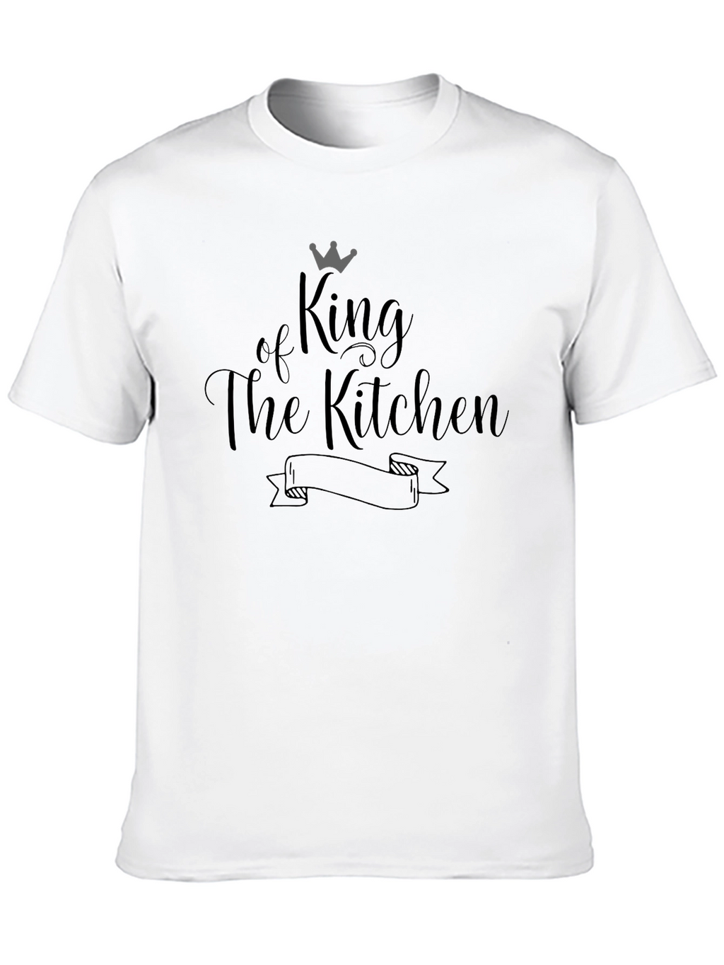King of the Kitchen Black T-Shirt