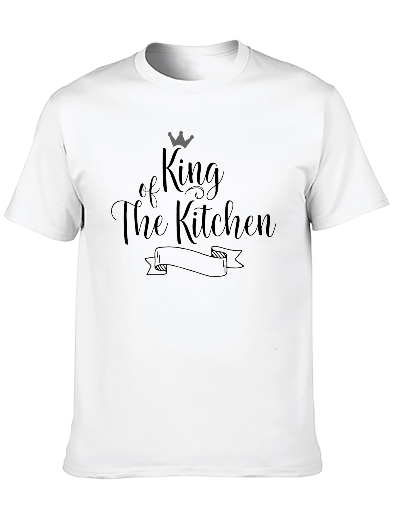 King of the Kitchen Black T-Shirt