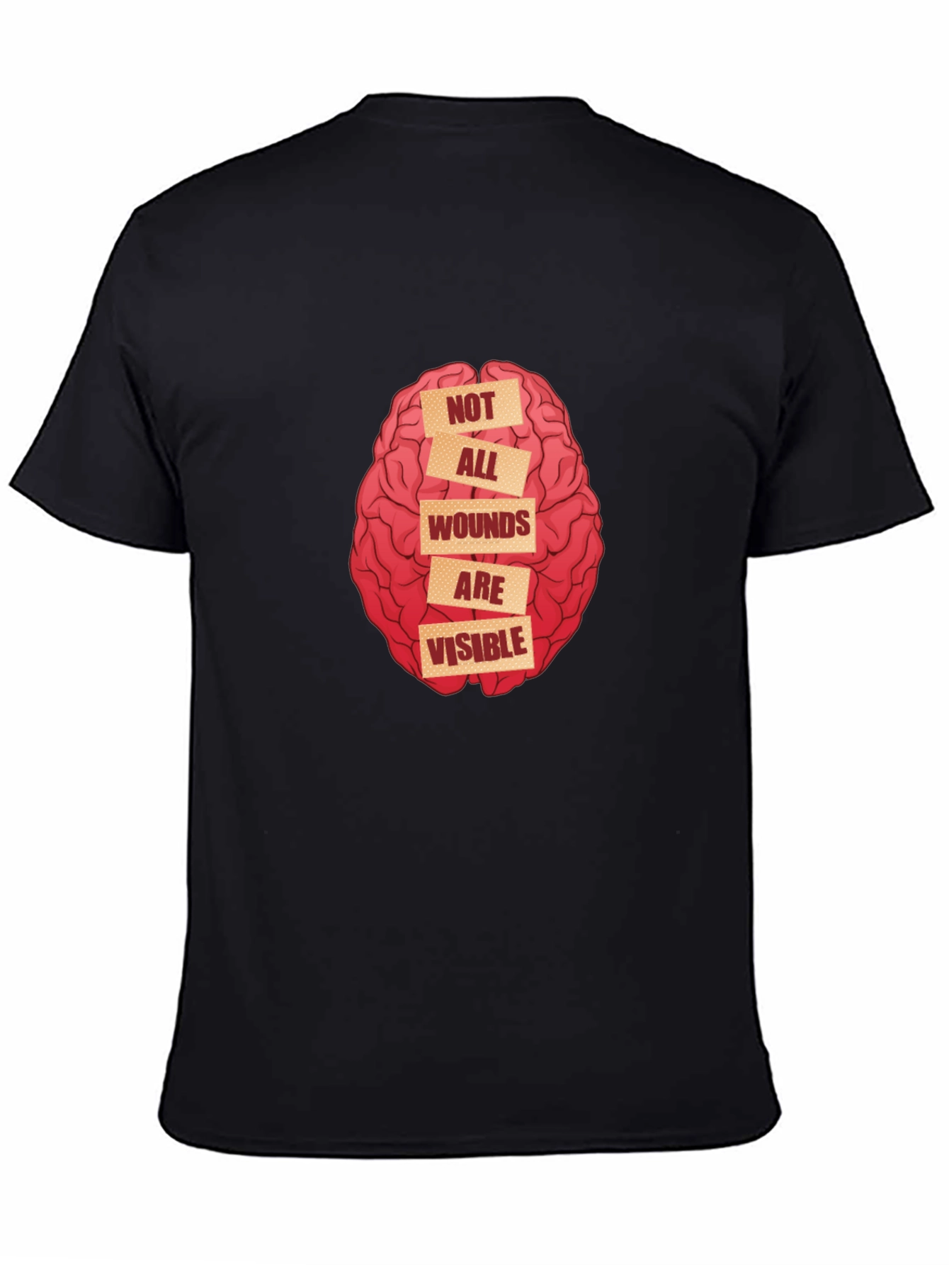 Not All Wounds Are Visible Graphic Tee