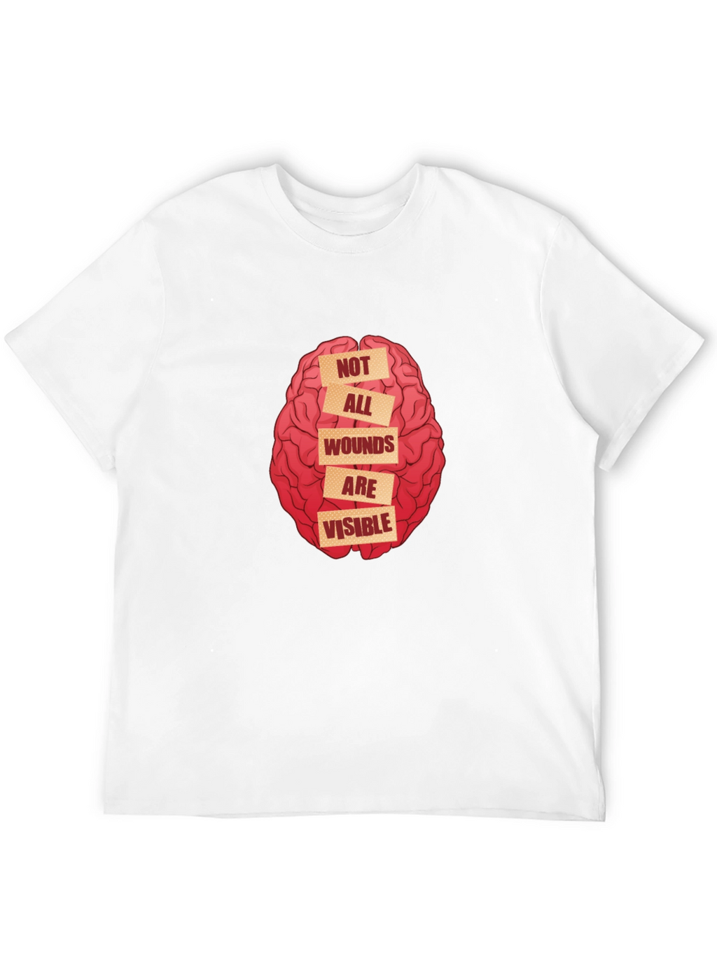 Not All Wounds Are Visible Graphic Tee