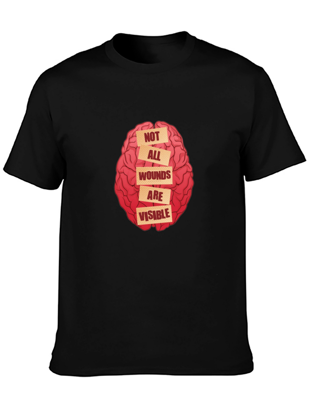 Not All Wounds Are Visible Graphic Tee