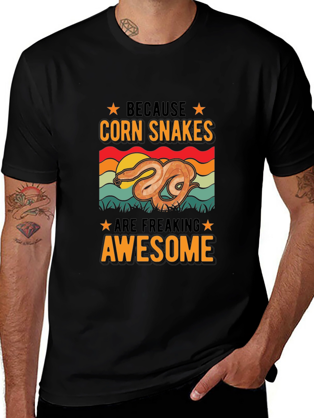 Corn Snakes Are Awesome T-Shirt
