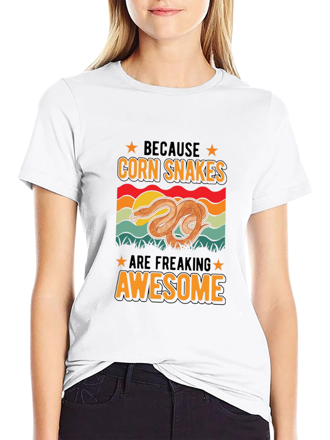 Corn Snakes Are Awesome T-Shirt
