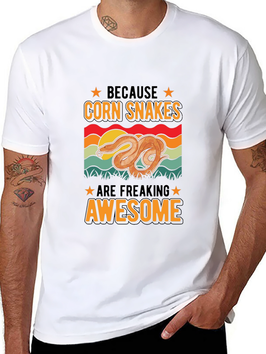 Corn Snakes Are Awesome T-Shirt