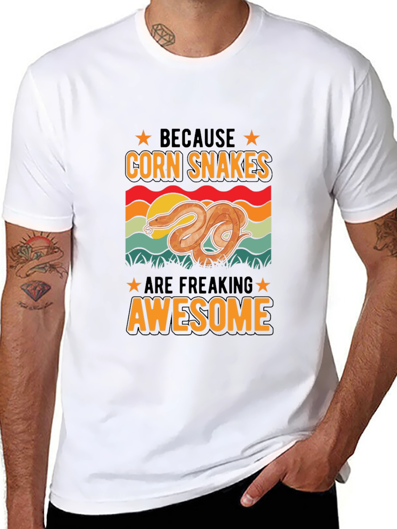 Corn Snakes Are Awesome T-Shirt