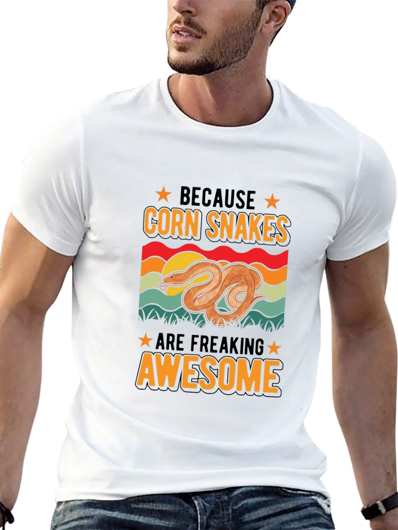 Corn Snakes Are Awesome T-Shirt