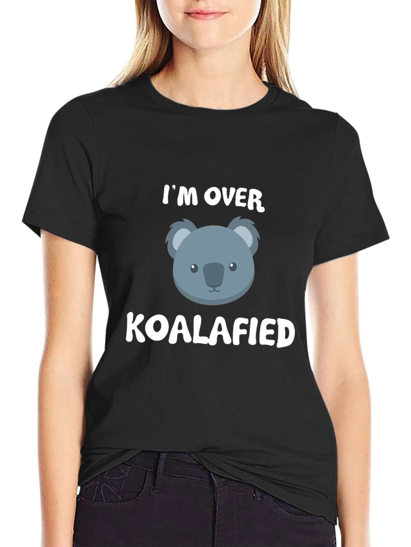 Im Over Koalafied T-Shirt Funny Koala Tee