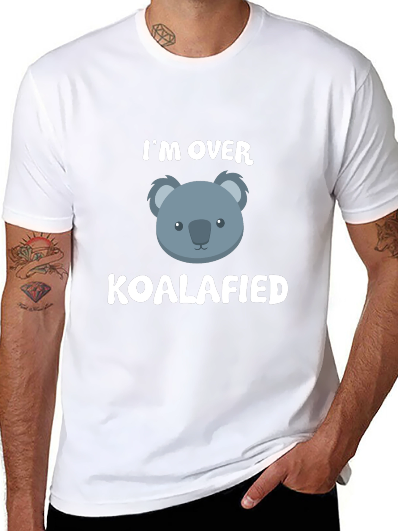 Im Over Koalafied T-Shirt Funny Koala Tee