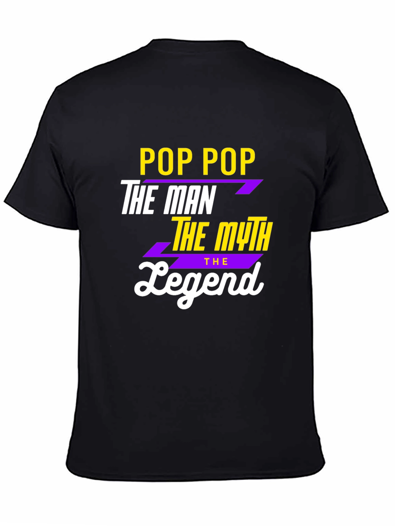 Pop Pop The Man The Myth The Legend Graphic Tee