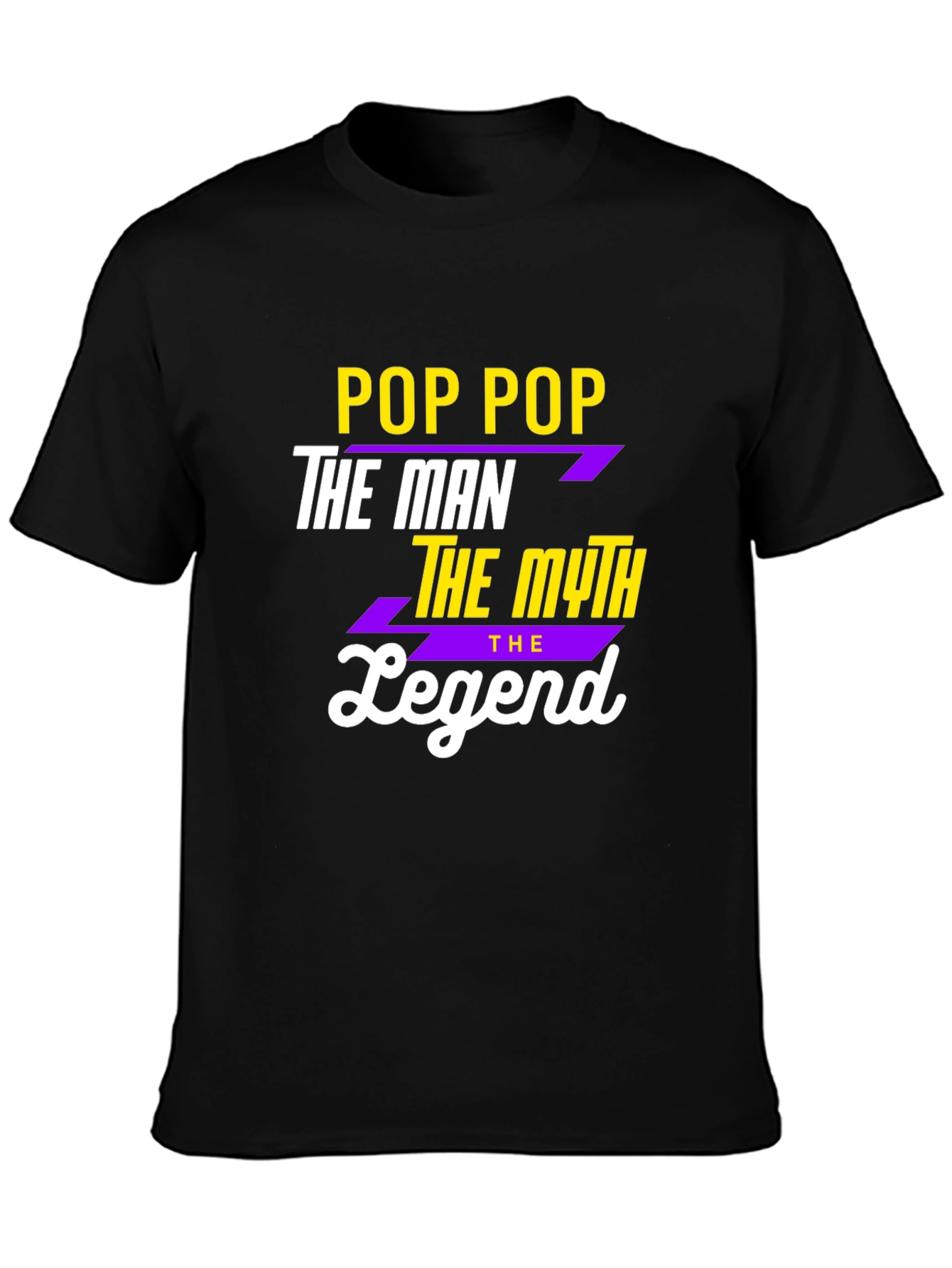 Pop Pop The Man The Myth The Legend Graphic Tee