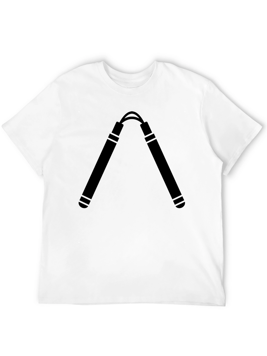 Nunchuck Graphic Tee - Black Martial Arts T-Shirt