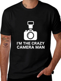 Crazy Camera Man T-Shirt