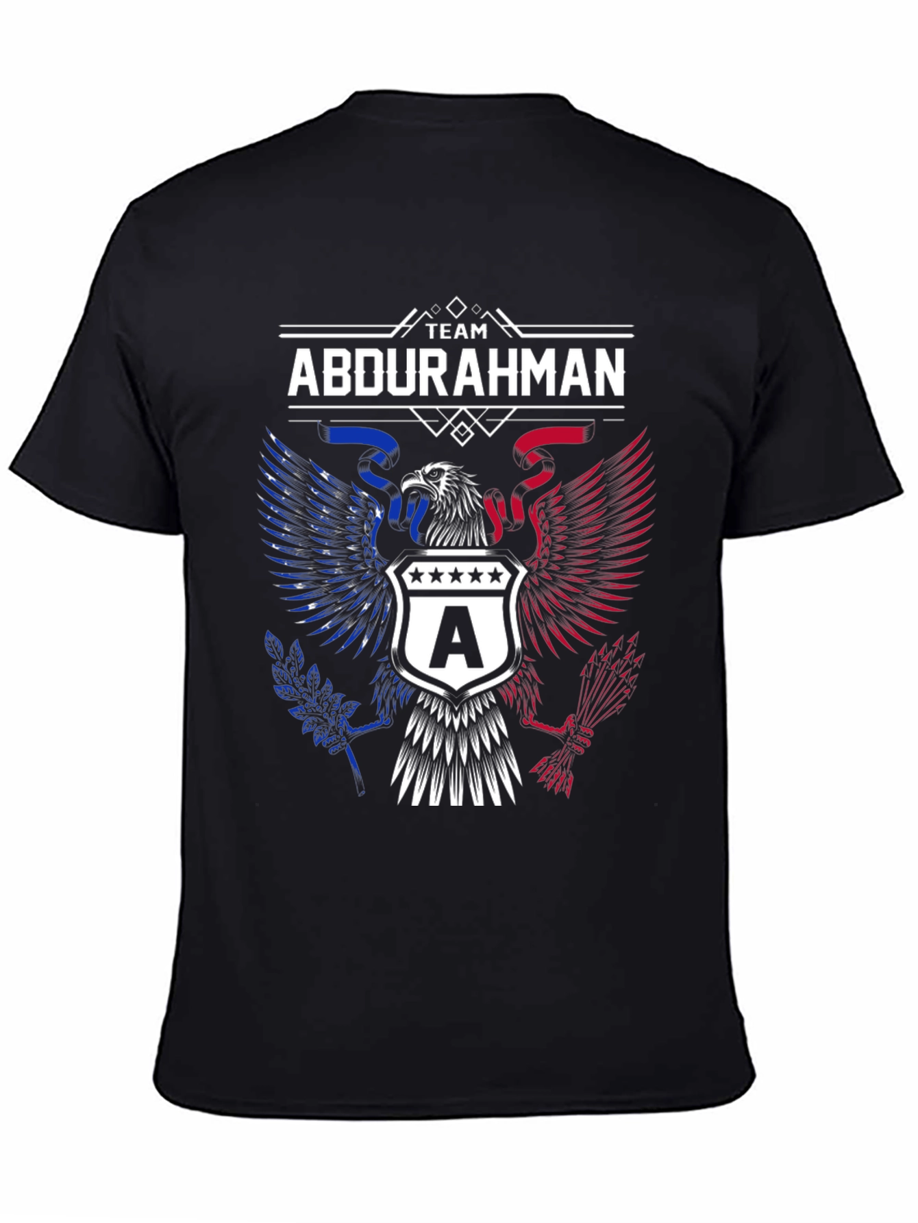 Team Abdurahman Patriotic Eagle T-Shirt