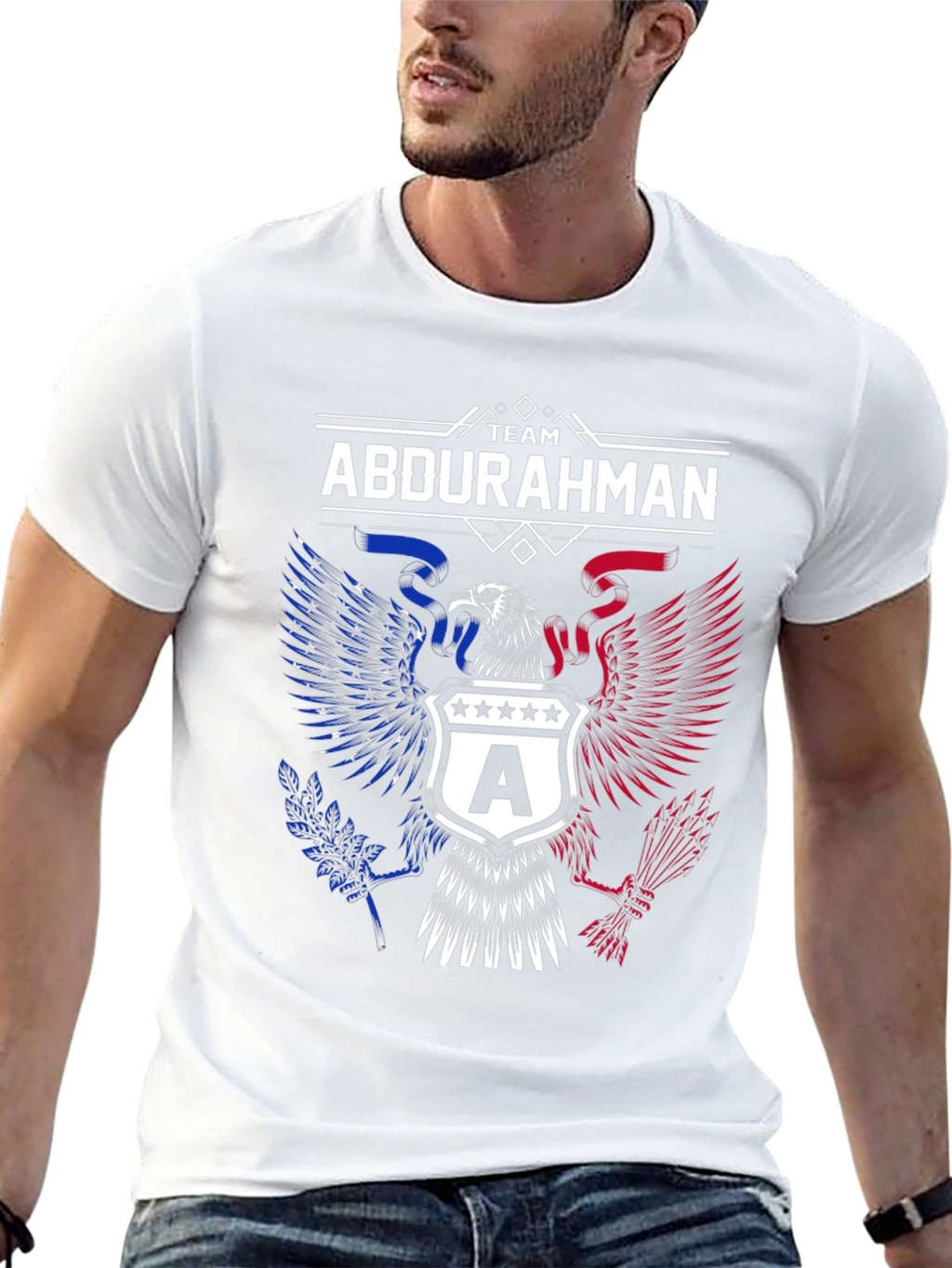 Team Abdurahman Patriotic Eagle T-Shirt