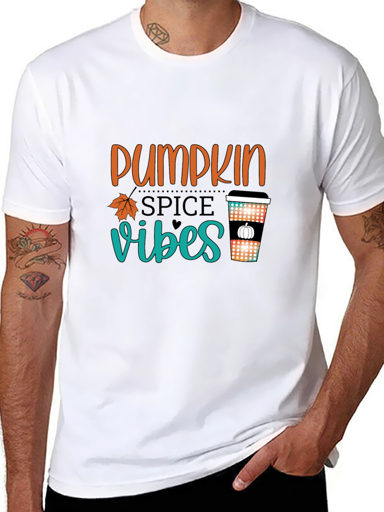 Pumpkin Spice Vibes Graphic Tee