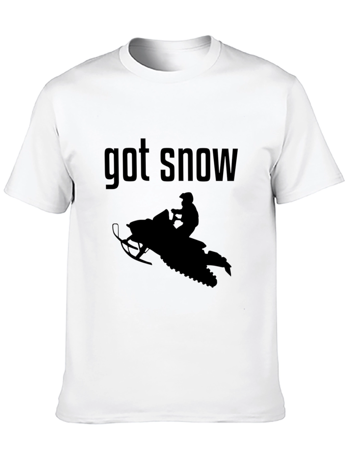 Got Snow? Graphic Tee - Snowmobile Design