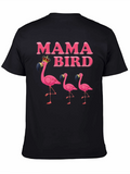 Mama Bird Flamingo T-Shirt