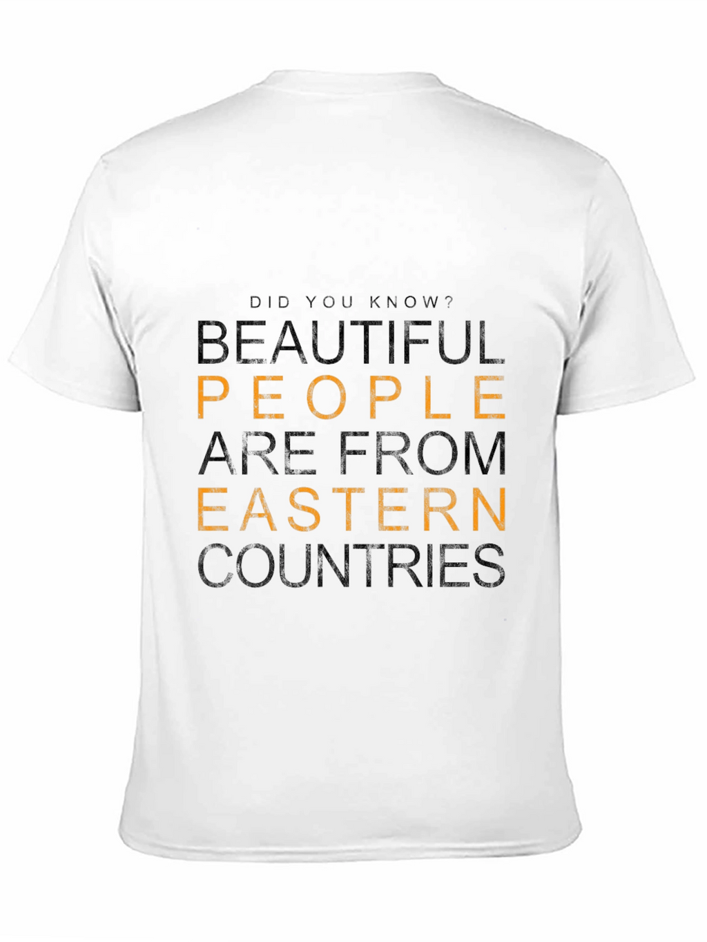 Eastern Countries Beautiful People Graphic T-Shirt