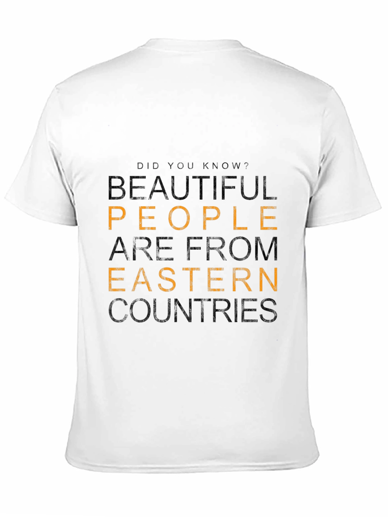 Eastern Countries Beautiful People Graphic T-Shirt