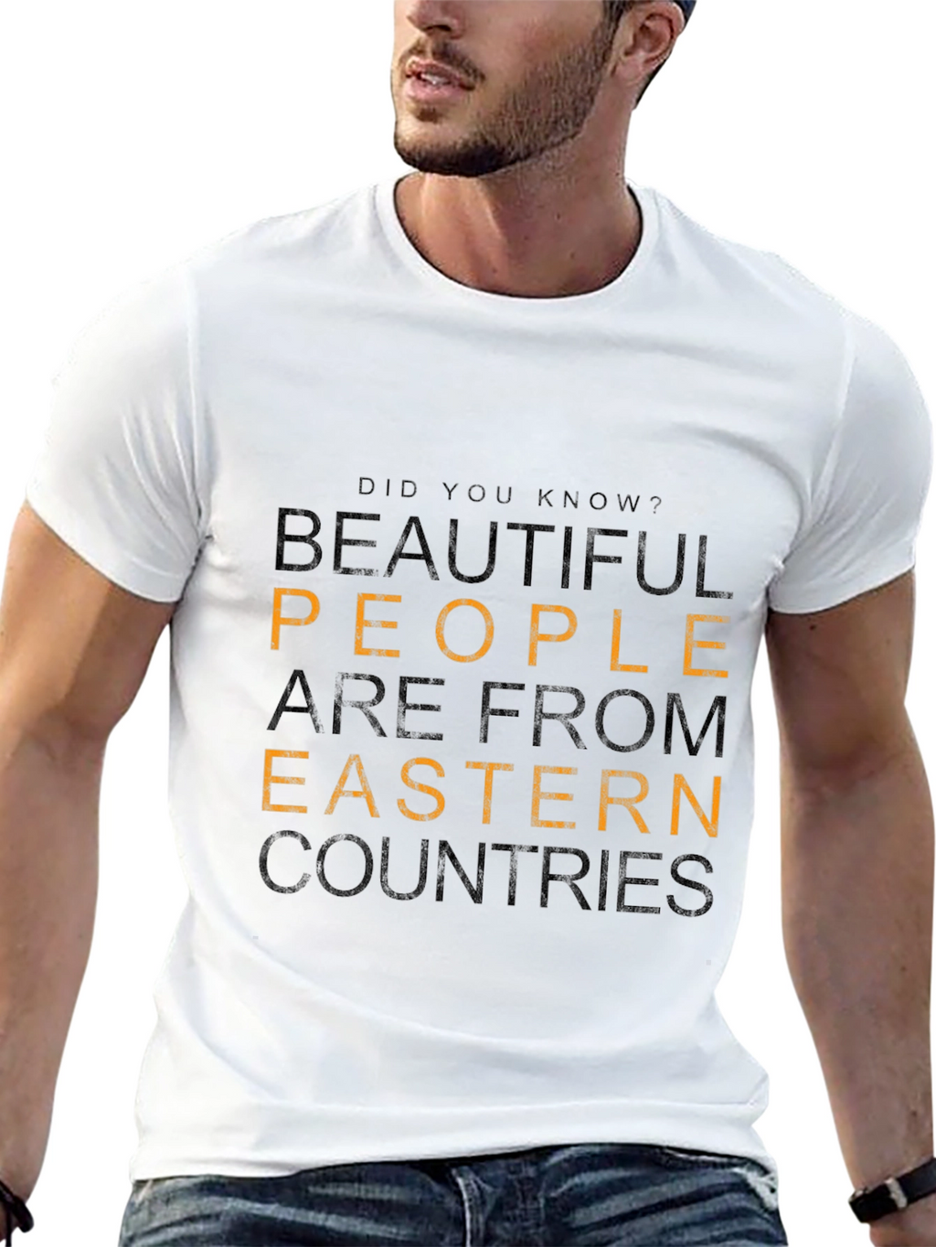 Eastern Countries Beautiful People Graphic T-Shirt