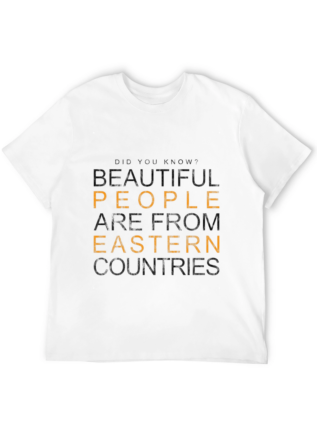 Eastern Countries Beautiful People Graphic T-Shirt