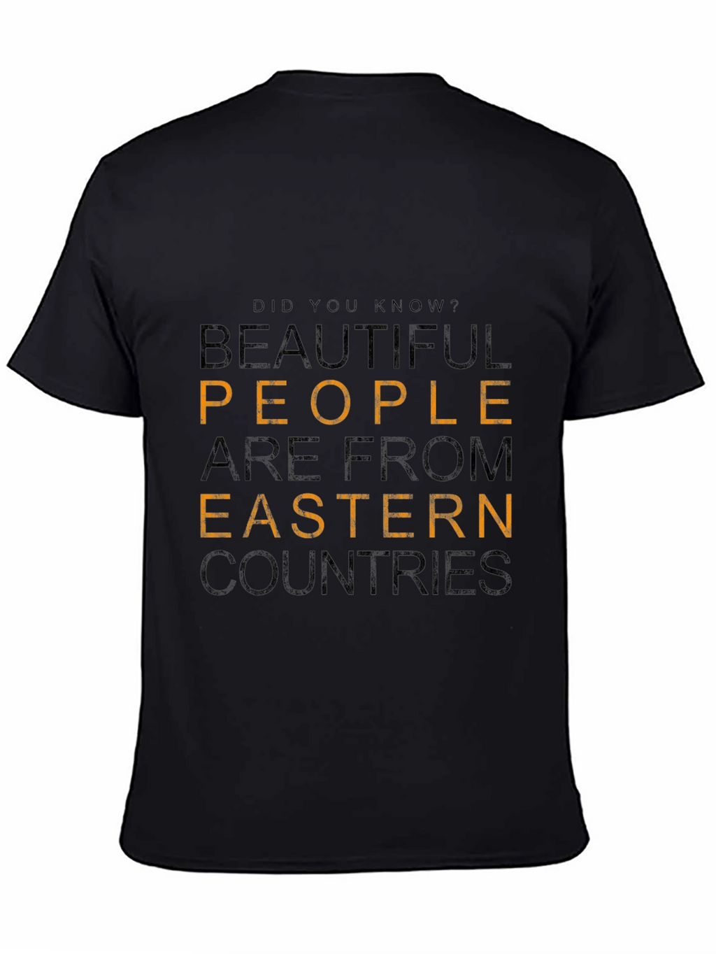 Eastern Countries Beautiful People Graphic T-Shirt