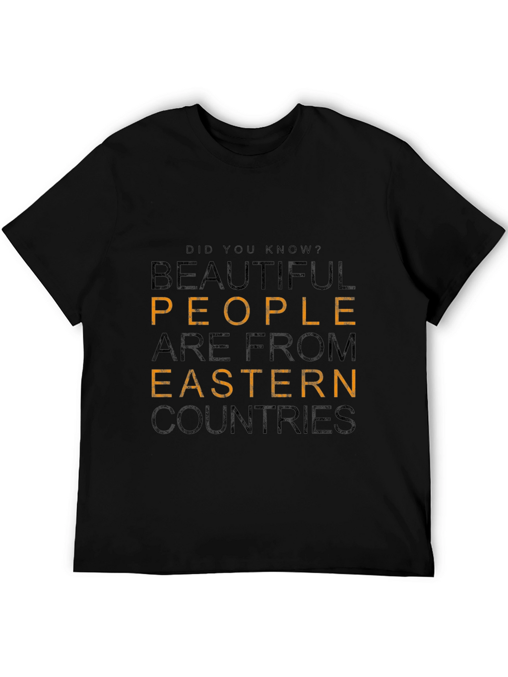 Eastern Countries Beautiful People Graphic T-Shirt