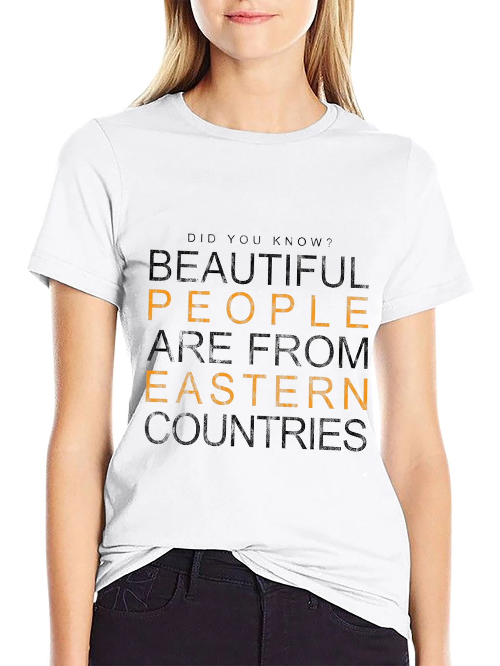 Eastern Countries Beautiful People Graphic T-Shirt