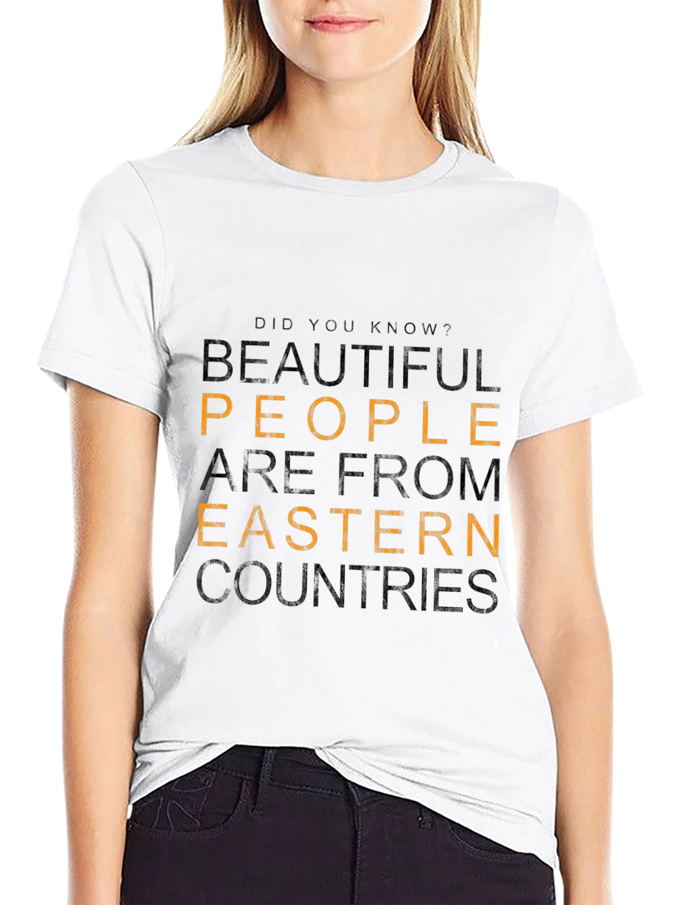 Eastern Countries Beautiful People Graphic T-Shirt