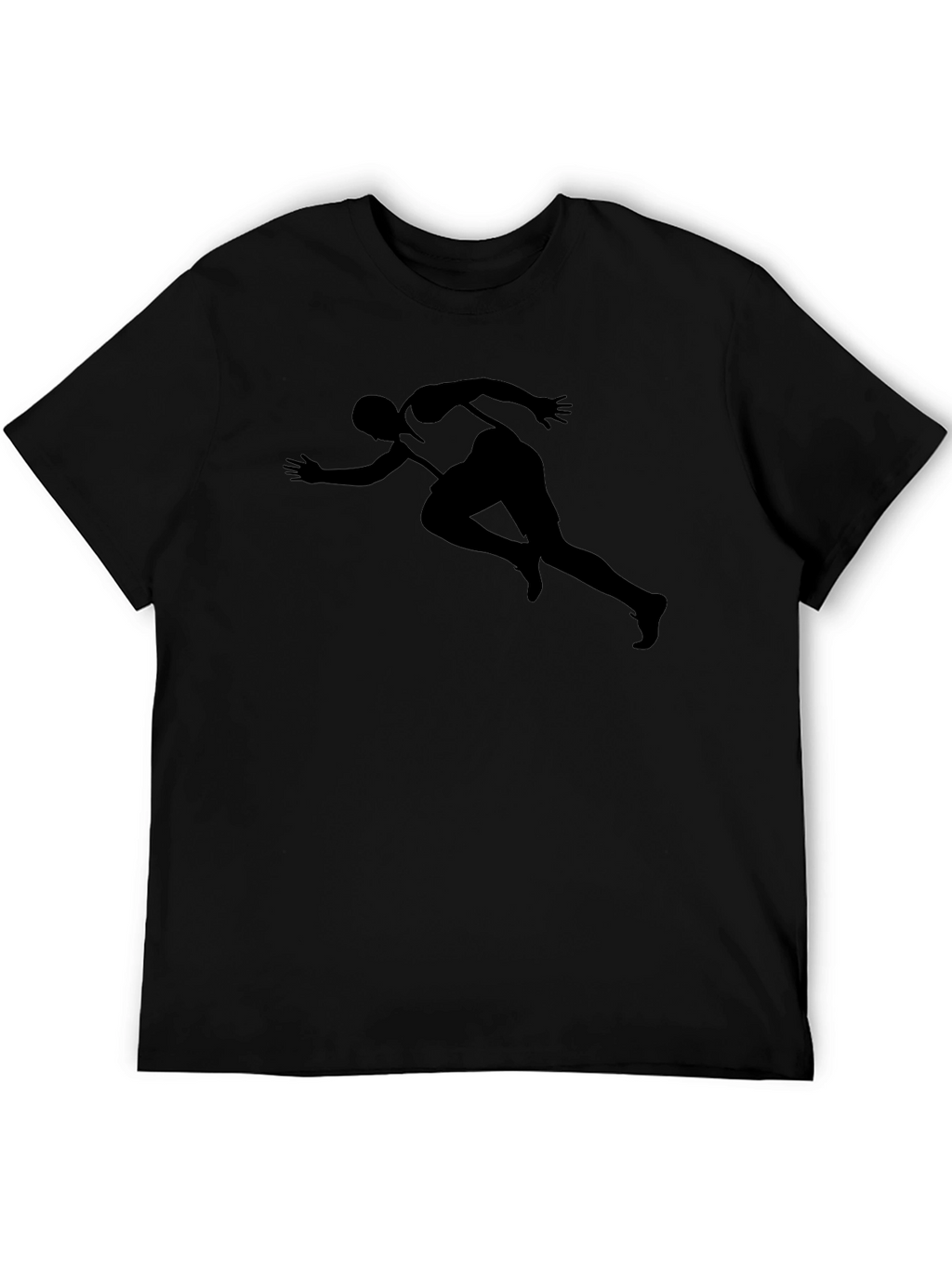 Black Runner Silhouette T-Shirt