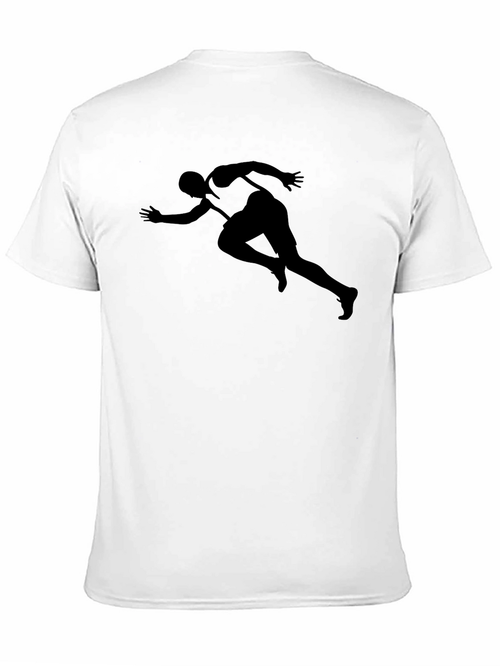 Black Runner Silhouette T-Shirt