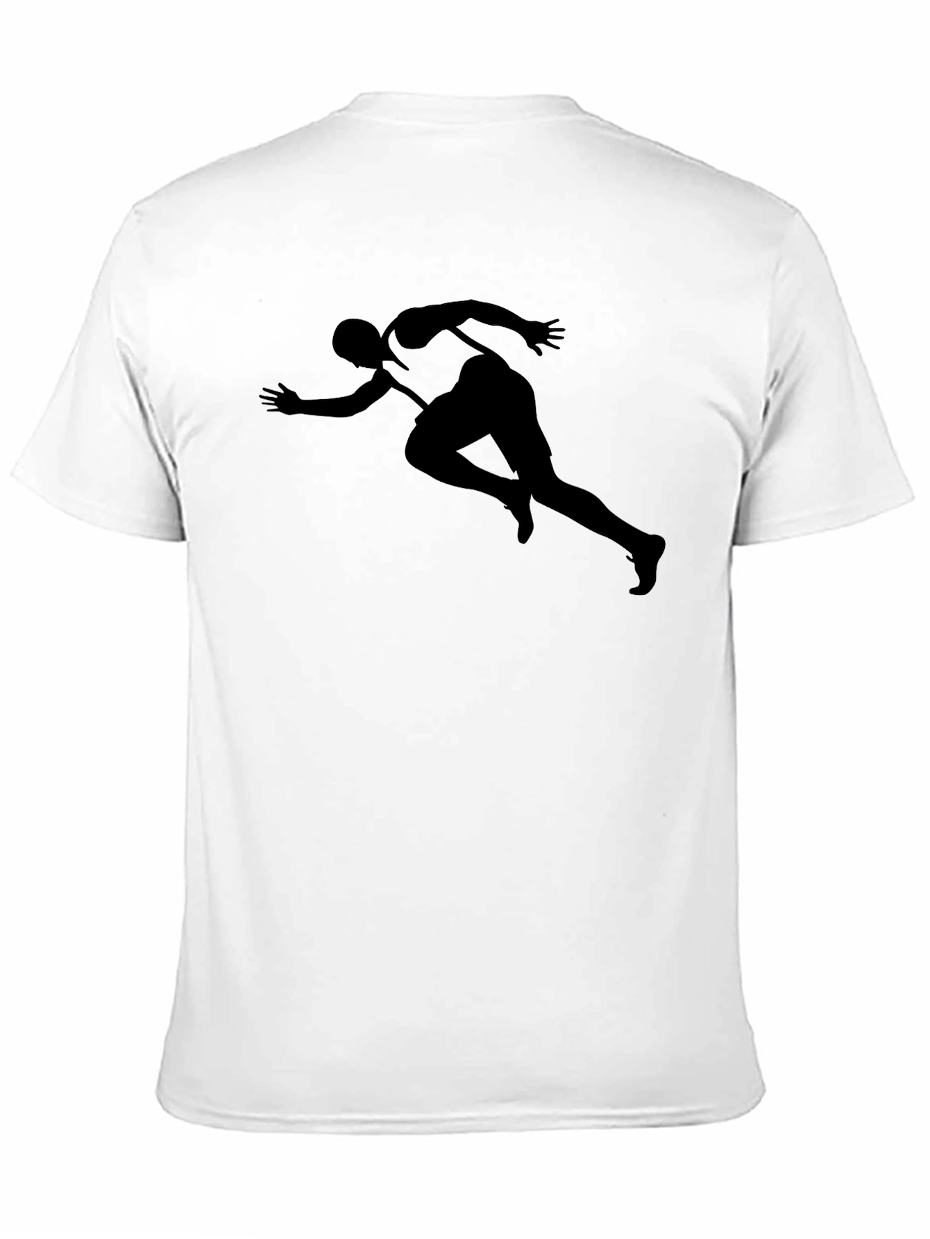 Black Runner Silhouette T-Shirt