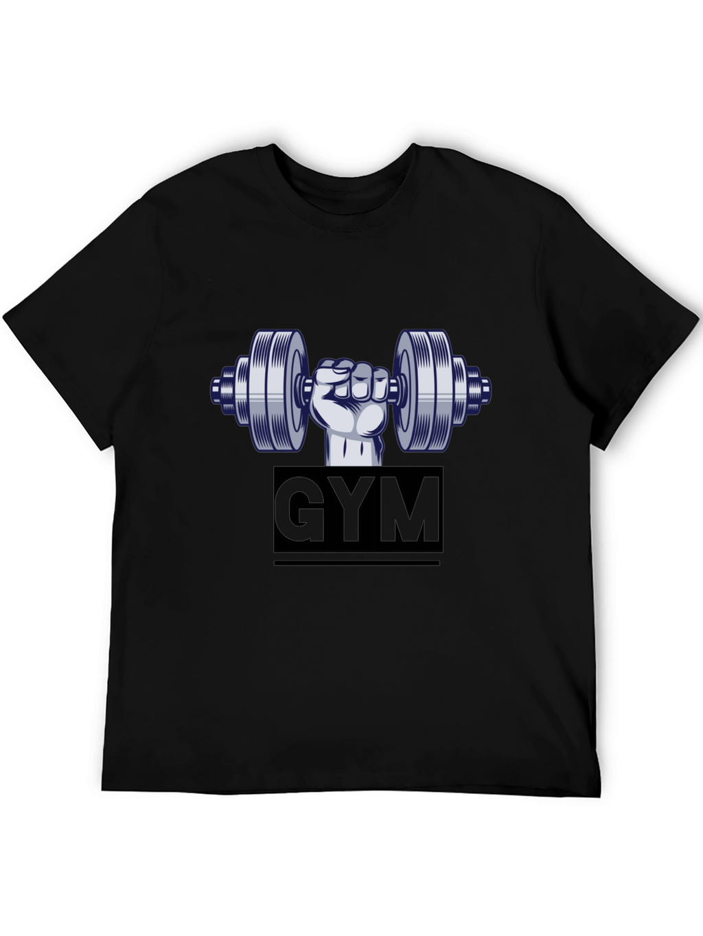 Mens Gym T-Shirt: Weightlifting Graphic Tee