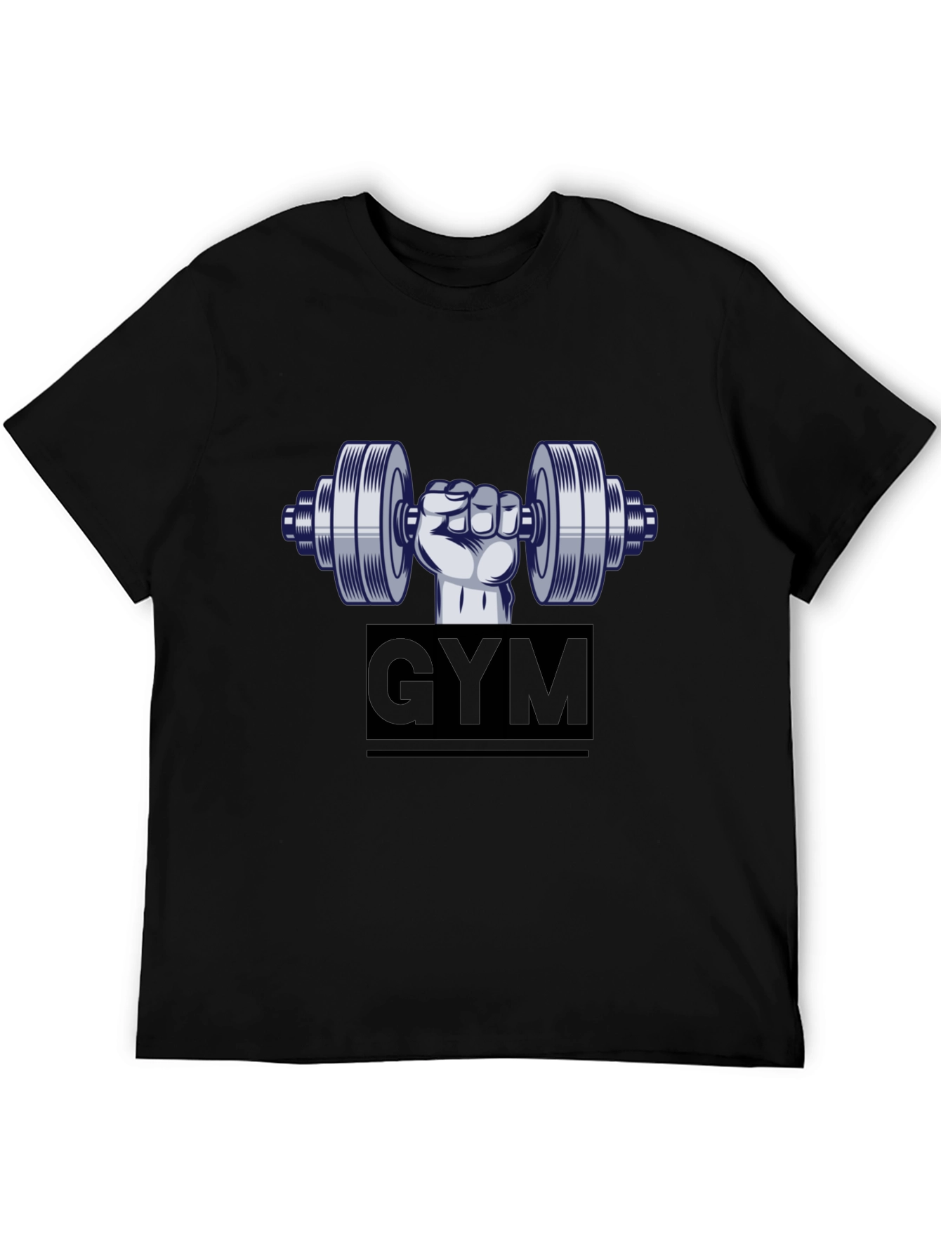 Mens Gym T-Shirt: Weightlifting Graphic Tee