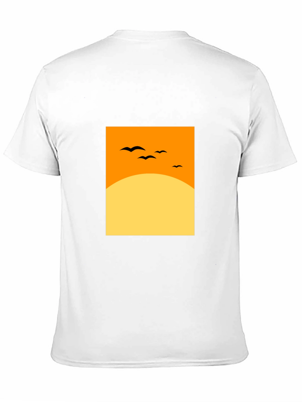 Sunset Silhouette Tee - Modern Graphic Design