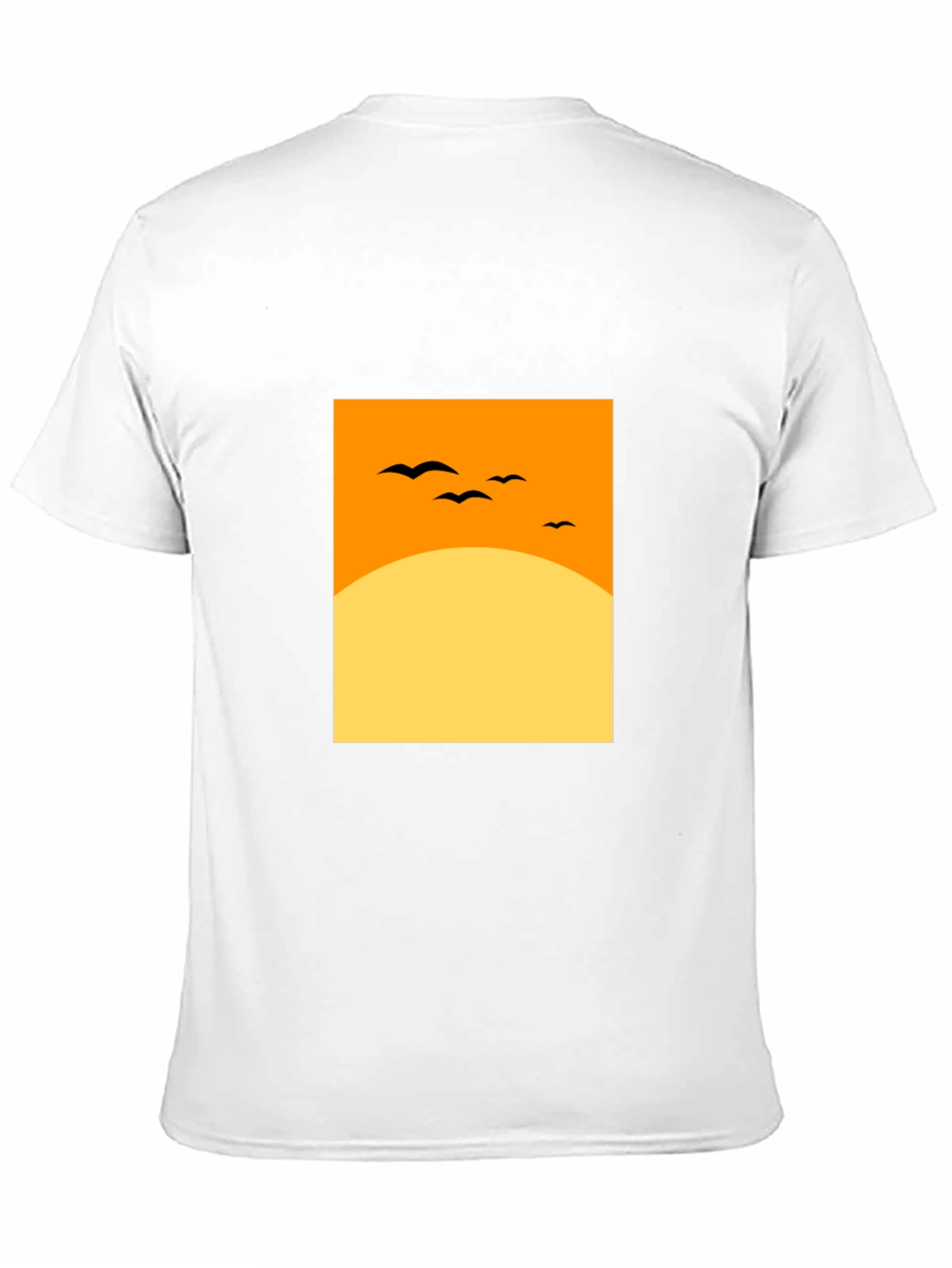 Sunset Silhouette Tee - Modern Graphic Design