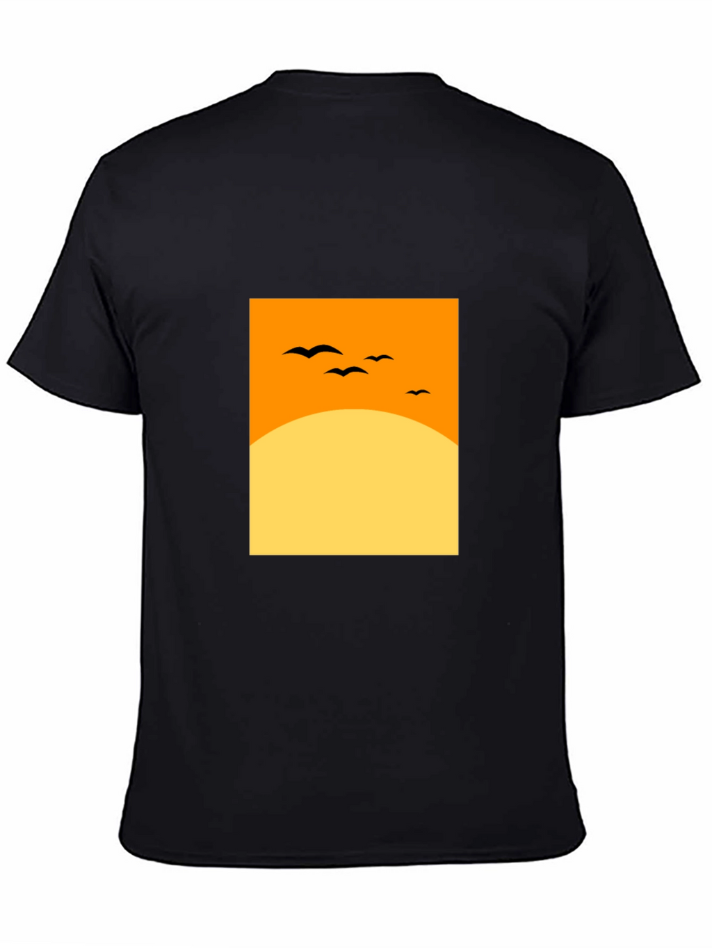 Sunset Silhouette Tee - Modern Graphic Design