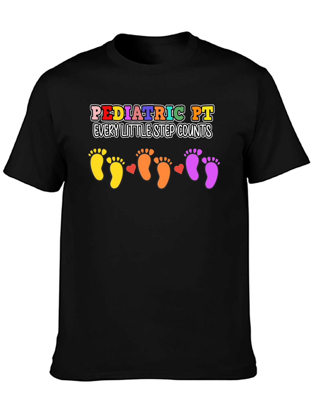 Pediatric PT T-Shirt - Every Step Counts