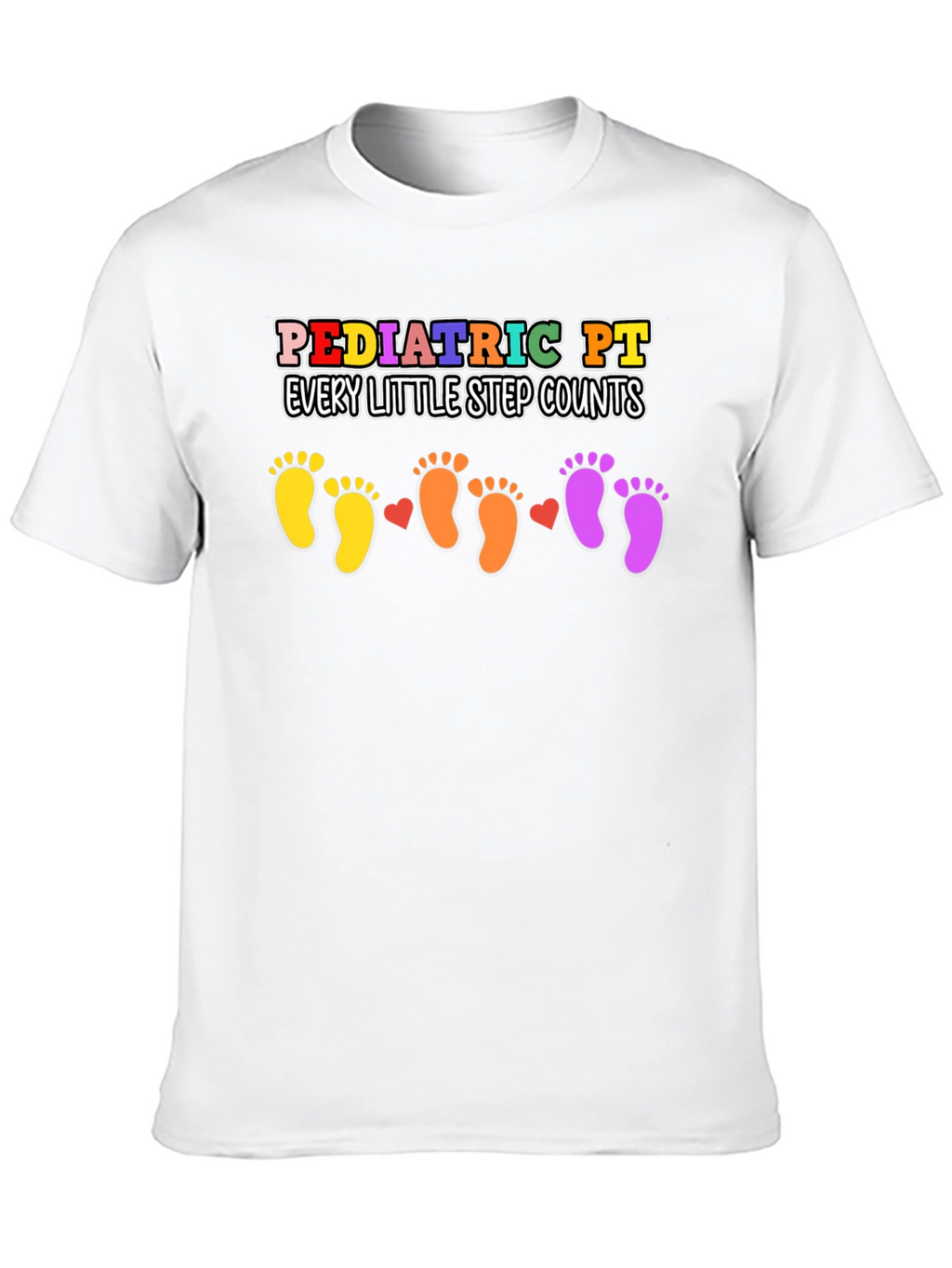 Pediatric PT T-Shirt - Every Step Counts