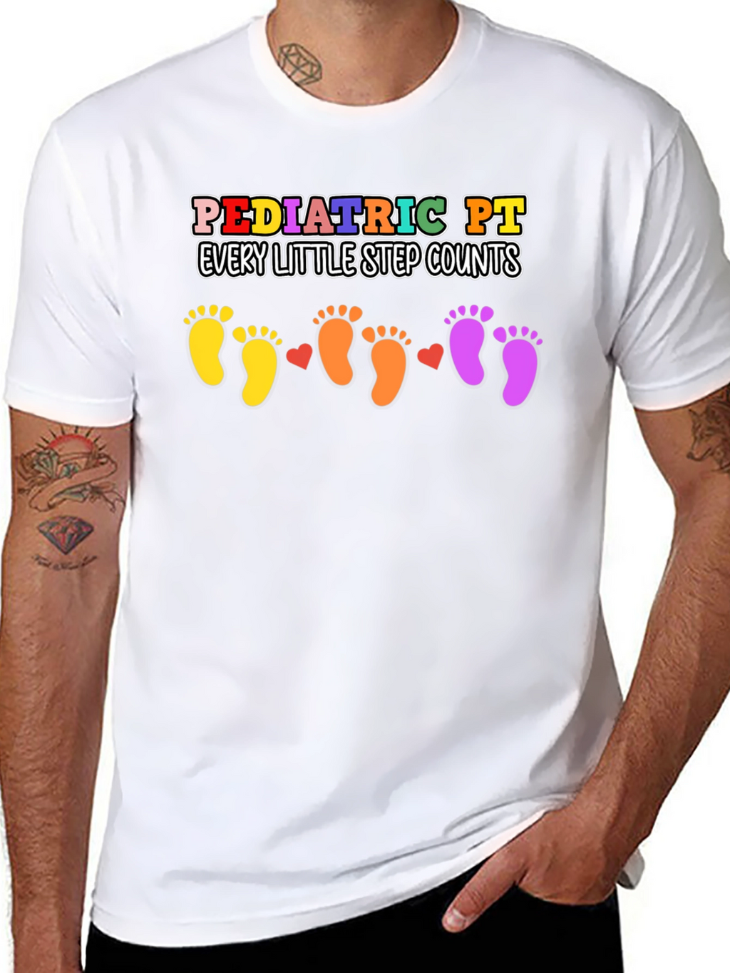 Pediatric PT T-Shirt - Every Step Counts