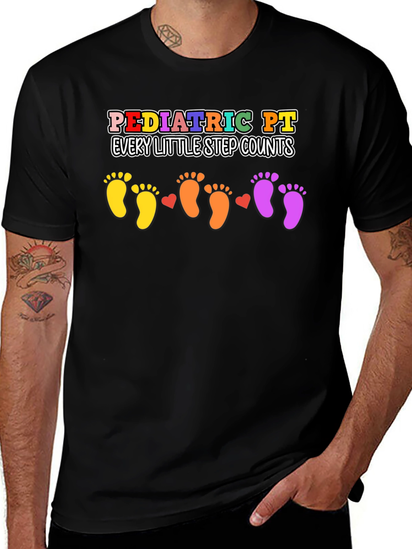 Pediatric PT T-Shirt - Every Step Counts