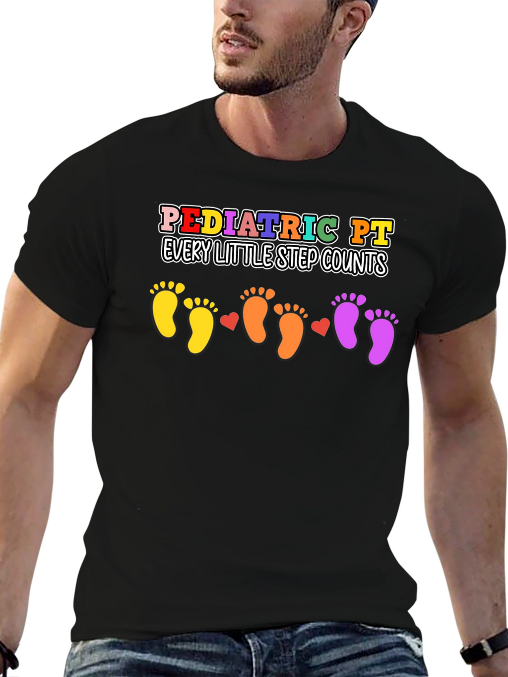 Pediatric PT T-Shirt - Every Step Counts