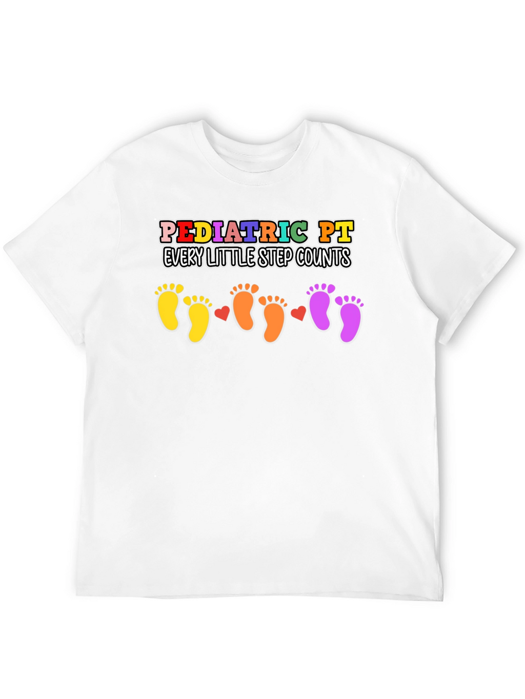 Pediatric PT T-Shirt - Every Step Counts
