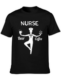 Nurse Beer Coffee T-Shirt