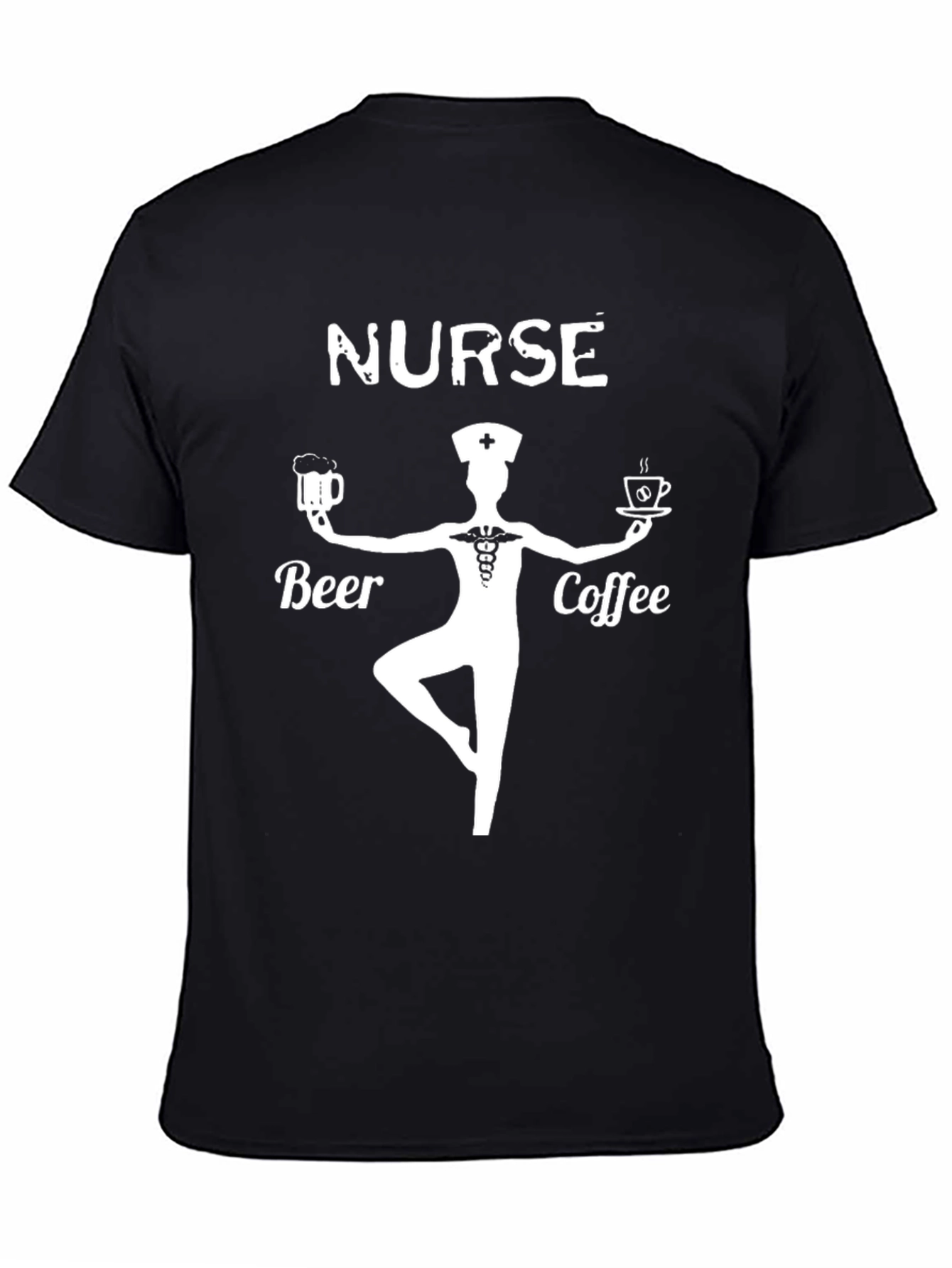 Nurse Beer Coffee T-Shirt