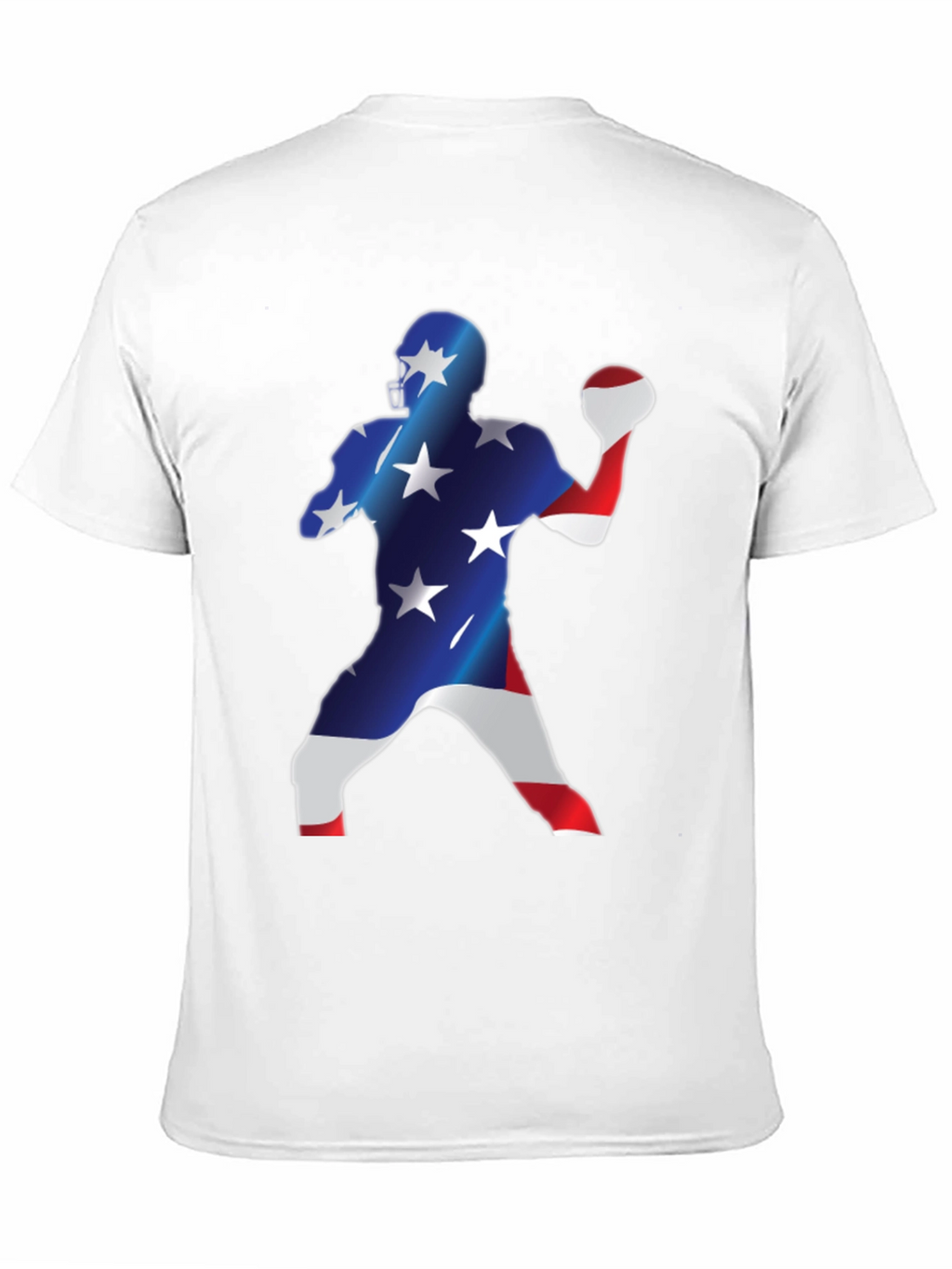 American Football Patriotic Graphic Tee
