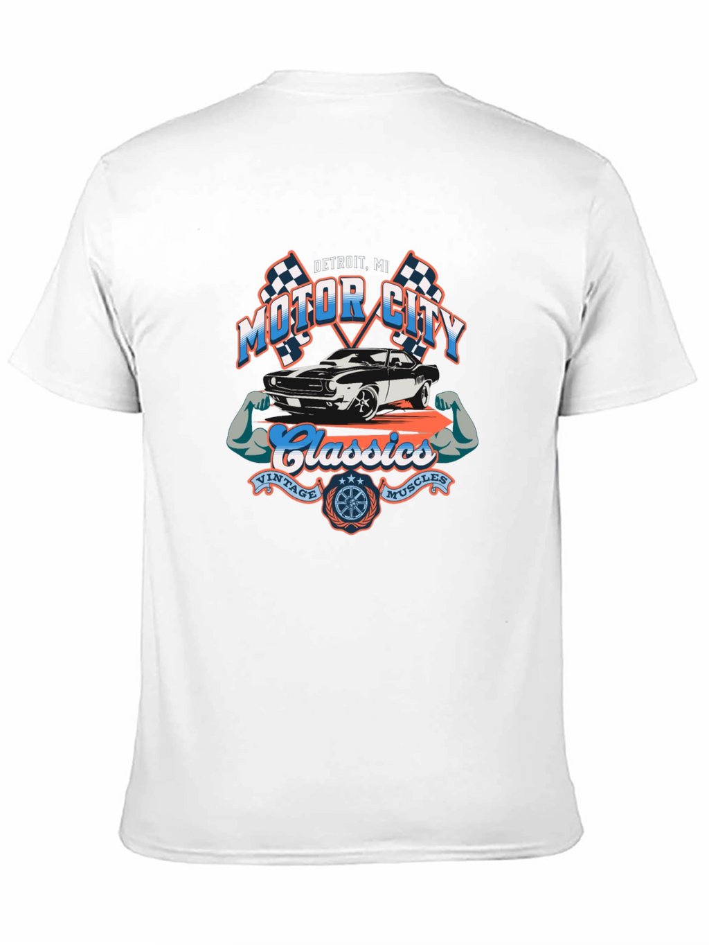 Motor City Classics Black T-Shirt