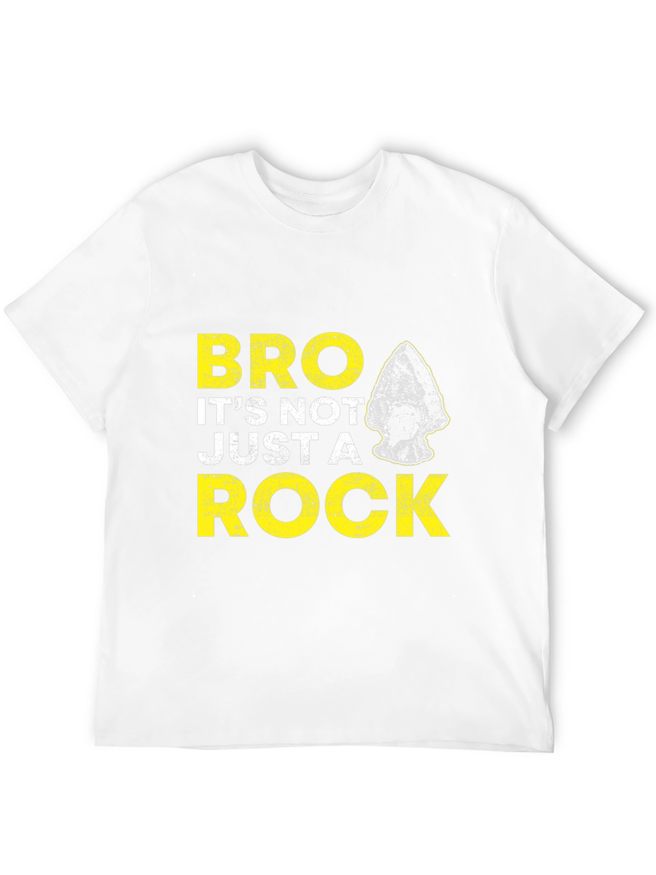 Bro Its Not Just a Rock Graphic T-Shirt