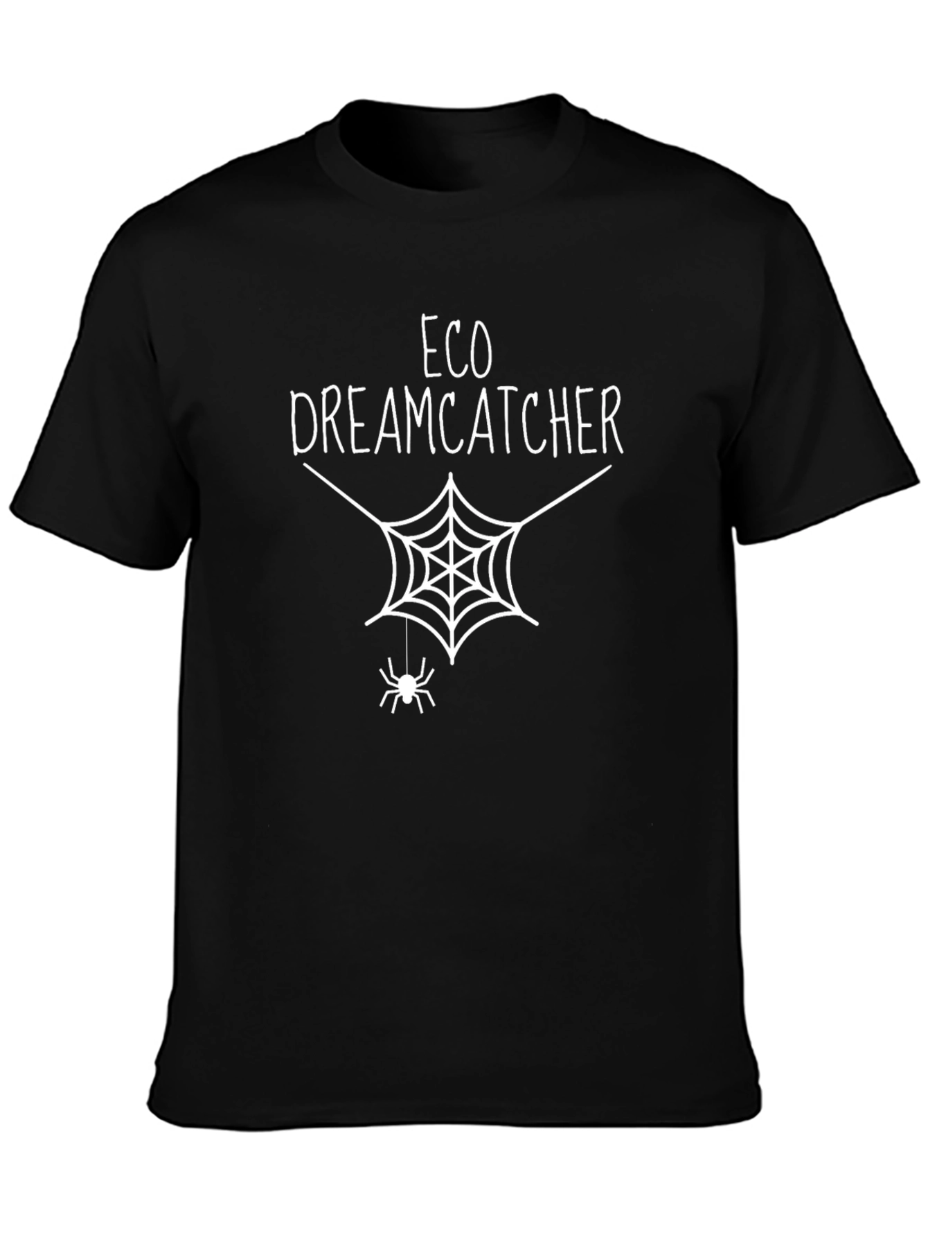 Eco Dreamcatcher Graphic Tee - Black