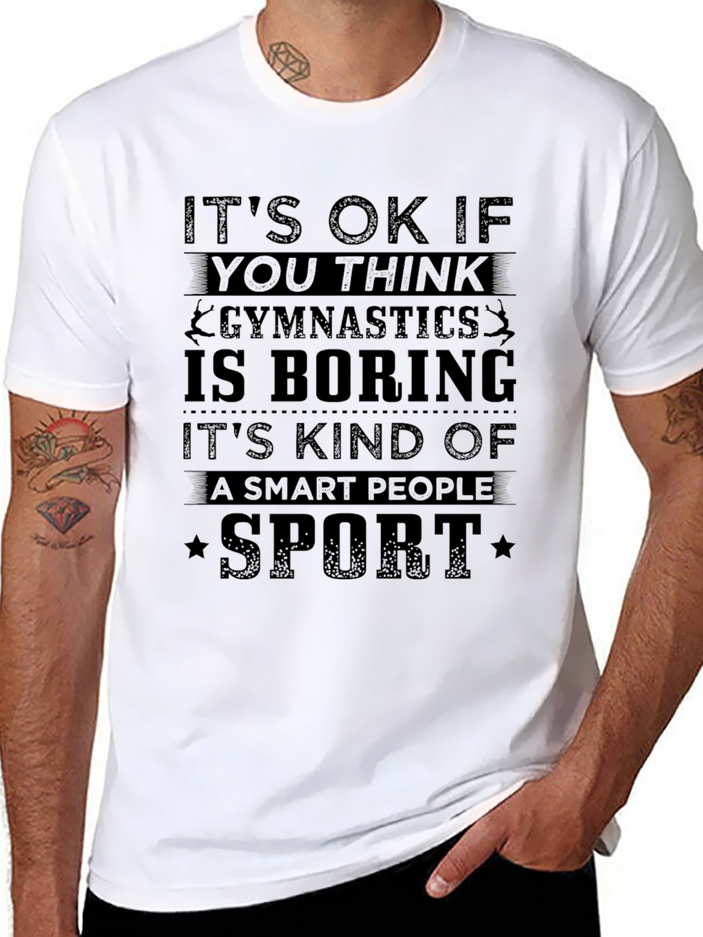 Gymnastics Smart People Sport T-Shirt
